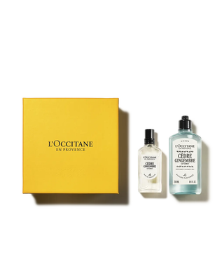 Presente Sabonete L&iacute;quido e Eau de Toilette C&egrave;dre Gingembre